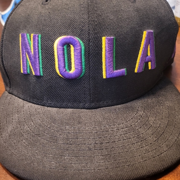 New Era NOLA New Orleans Fitted Hat Size 7 1/2 - Picture 2 of 6